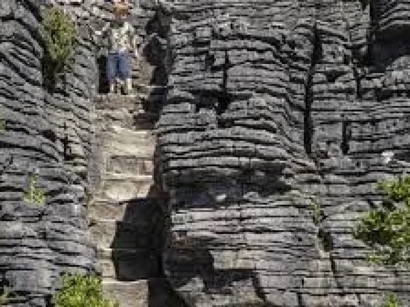 The Pancake  Rocks